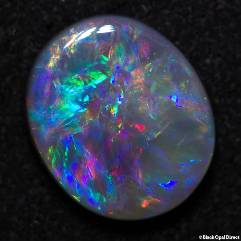 2.26ct semi black opal