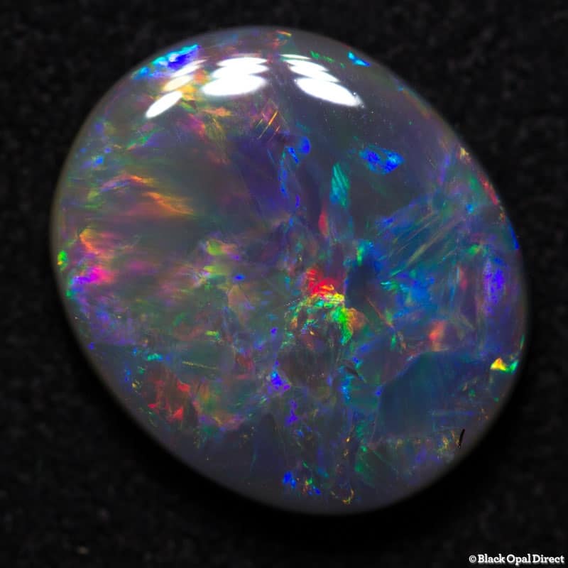 2.26 ct semi black opal 11x10x3mm saved for David C