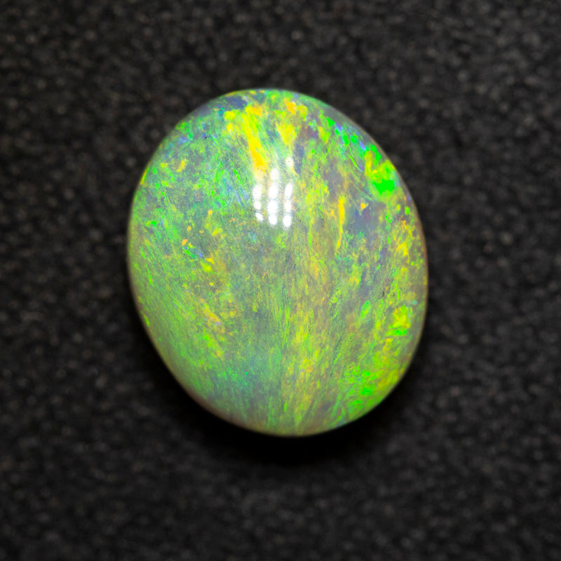 2.28 ct dark opal 9.2x7.8x5mm