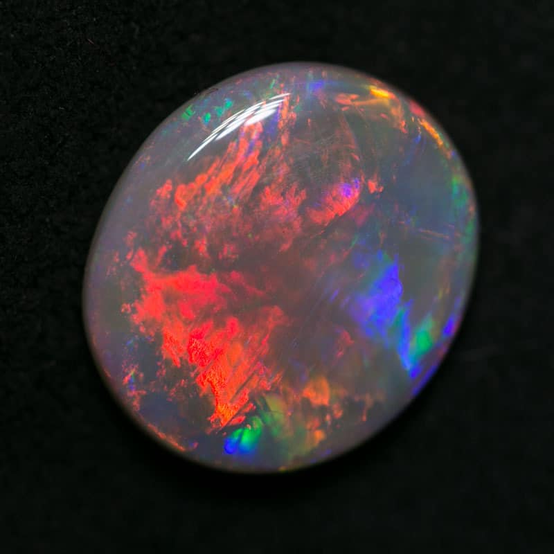 2.28 ct dark opal 11x10x3mm