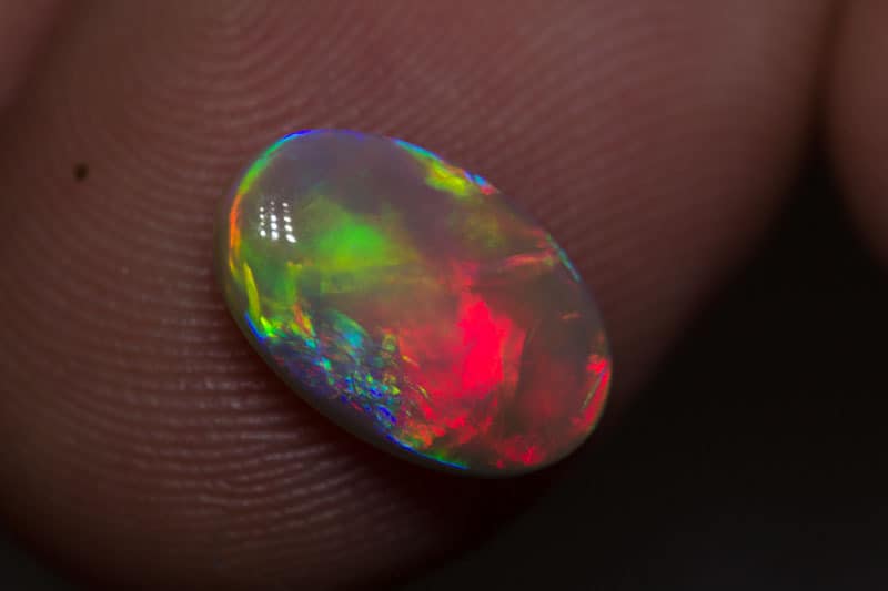 2.29 ct crystal opal 12x8x4mm