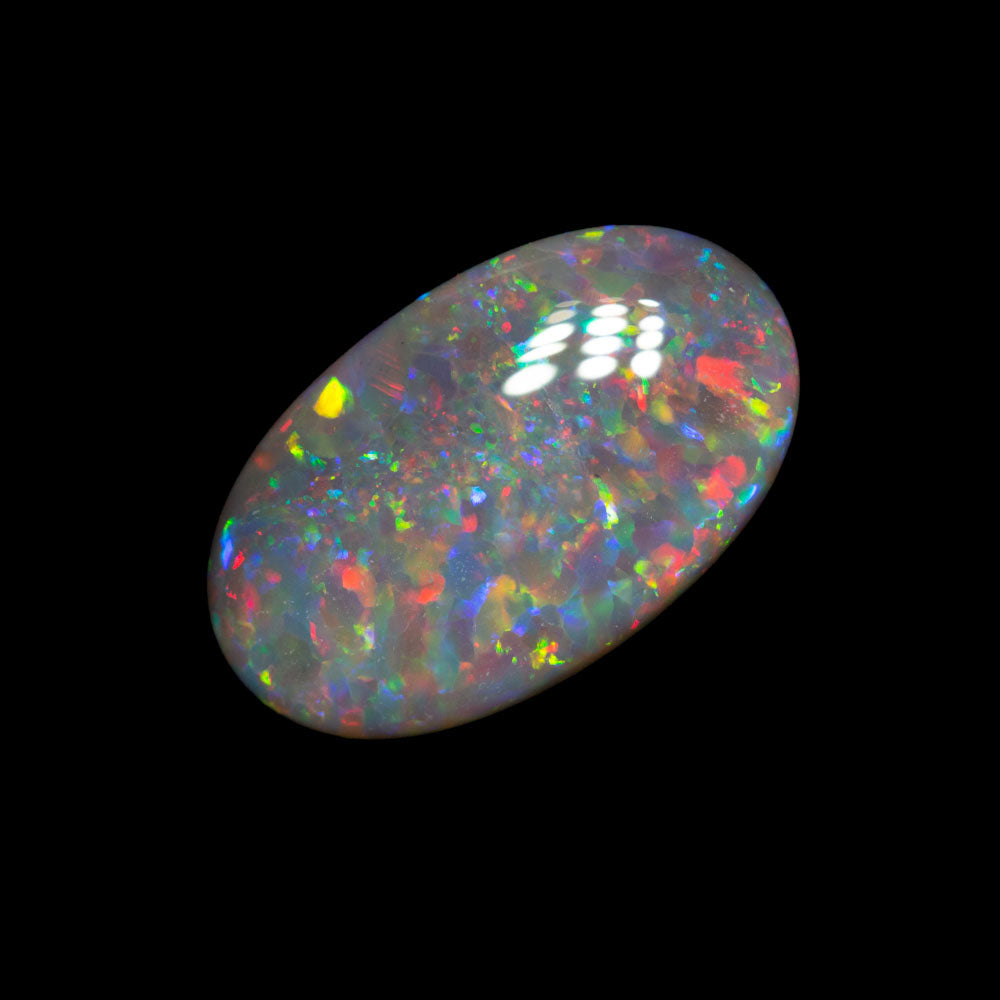 2.30 ct dark opal 12.7x7.6x3.4mm