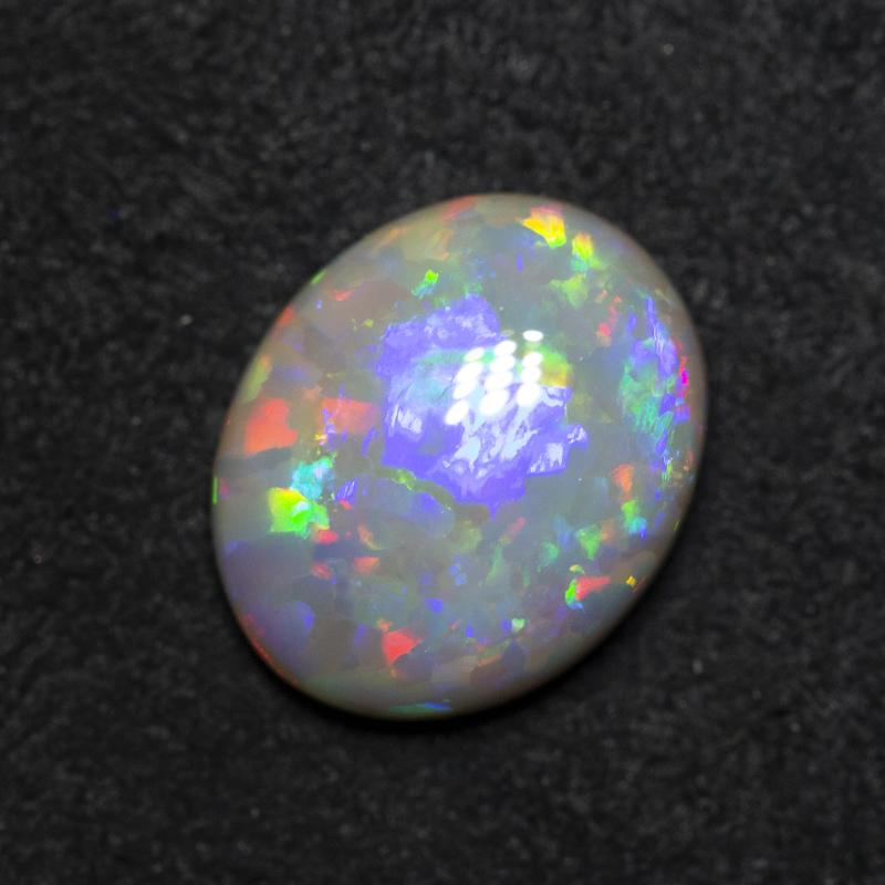 2.36 ct dark opal 10.7x8.7x3.9mm
