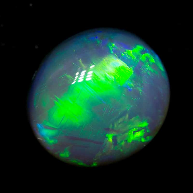 2.37 ct crystal opal 9x8x5mm