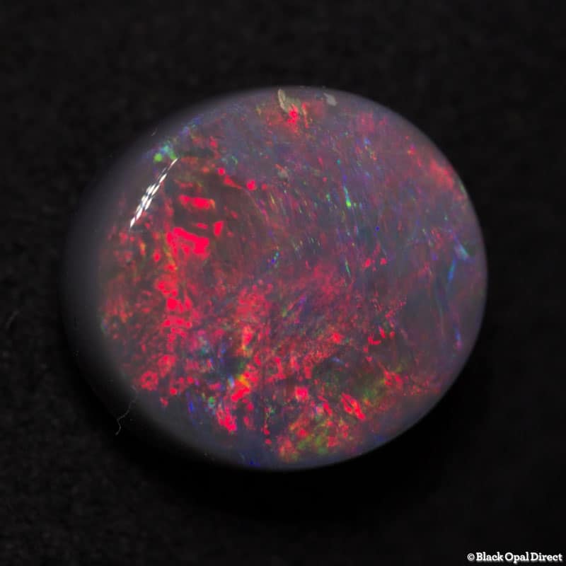 2.40 ct semi black opal 9x8.5x4.5,,