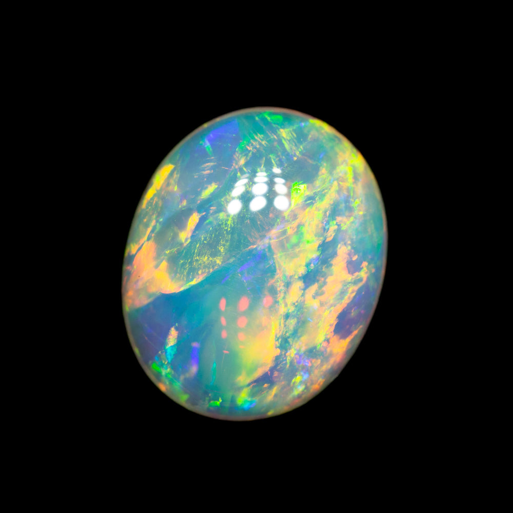 2.45 ct double sided crystal opal 10.7x8.8x4mm