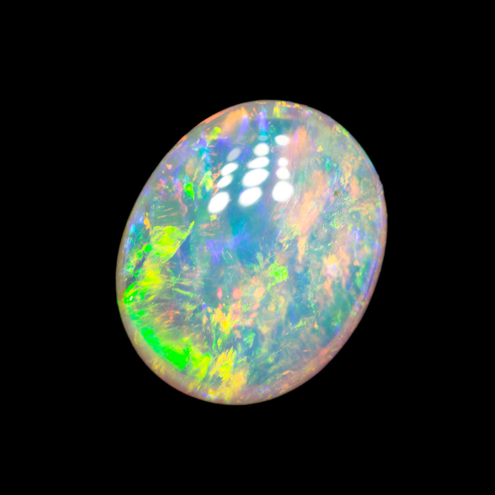 2.45 ct double sided crystal opal 10.7x8.8x4mm
