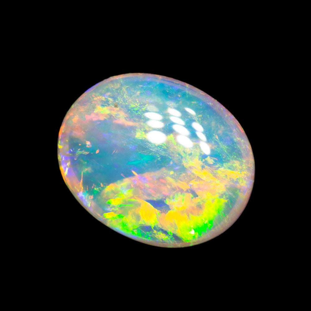 2.45 ct double sided crystal opal 10.7x8.8x4mm