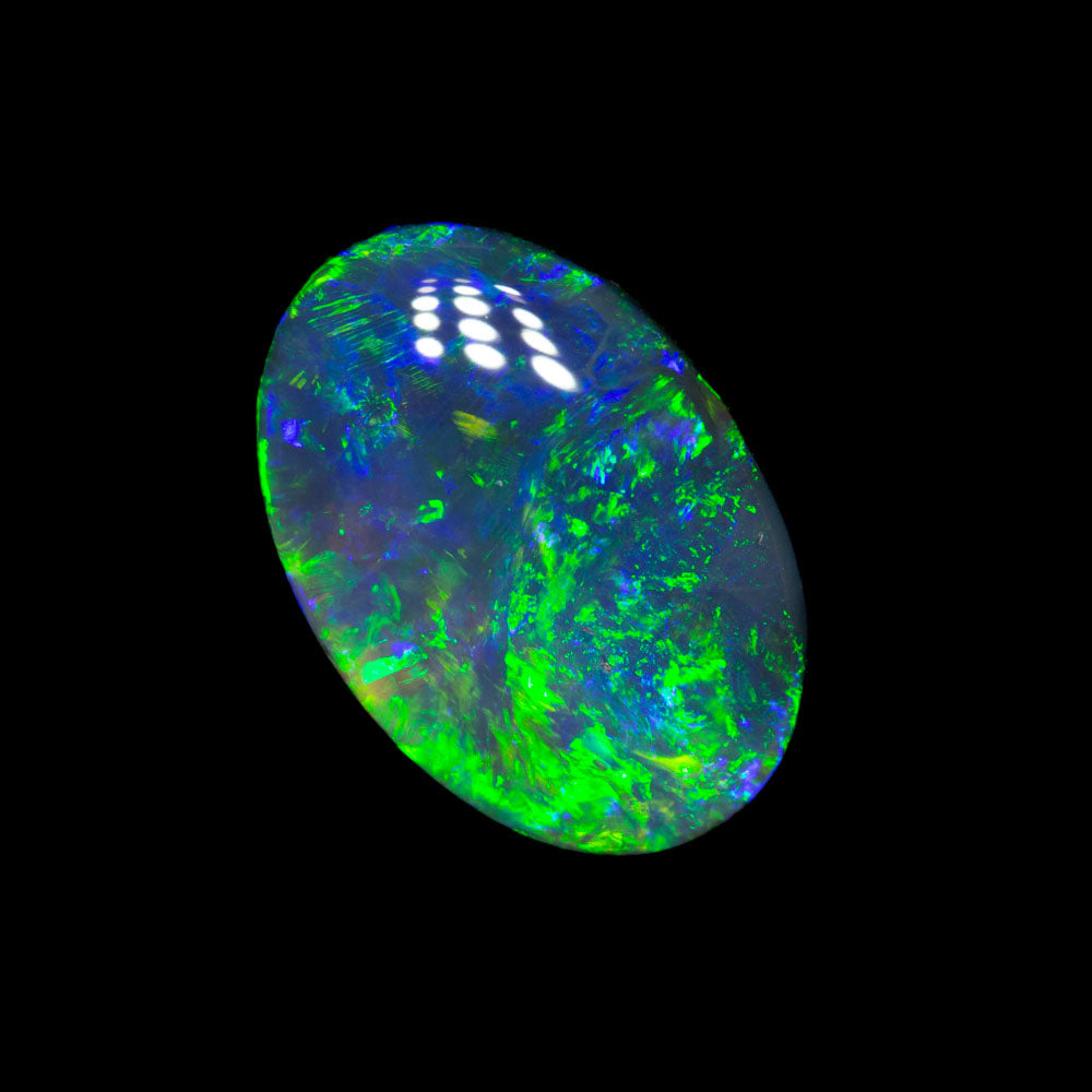 2.47 ct black opal 12.7x8.7x3.2mm