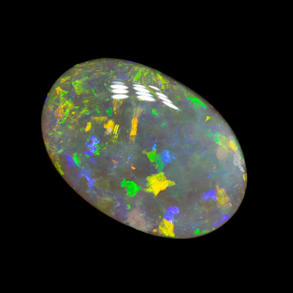 2.49 ct dark opal 13.9x9.5x2.9mm