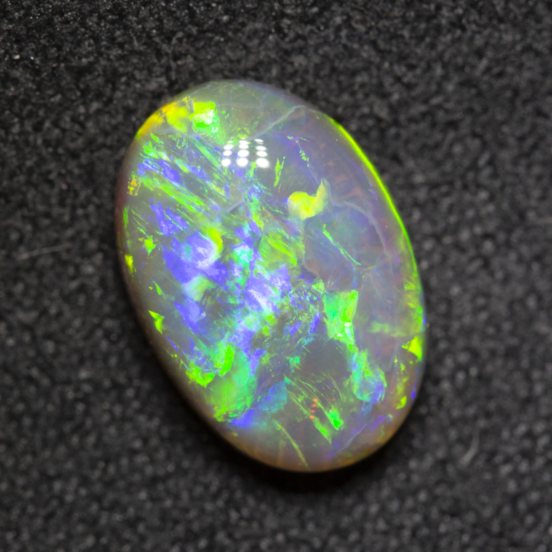 2.51 ct double-sided crystal opal 10.8x7.5x4.6mm