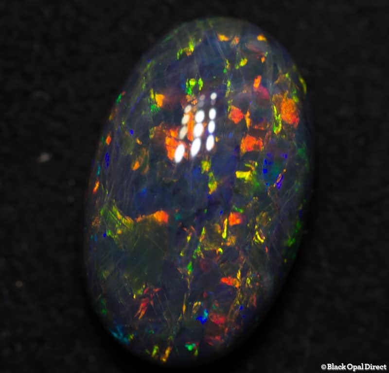 2.51ct black opal gem3