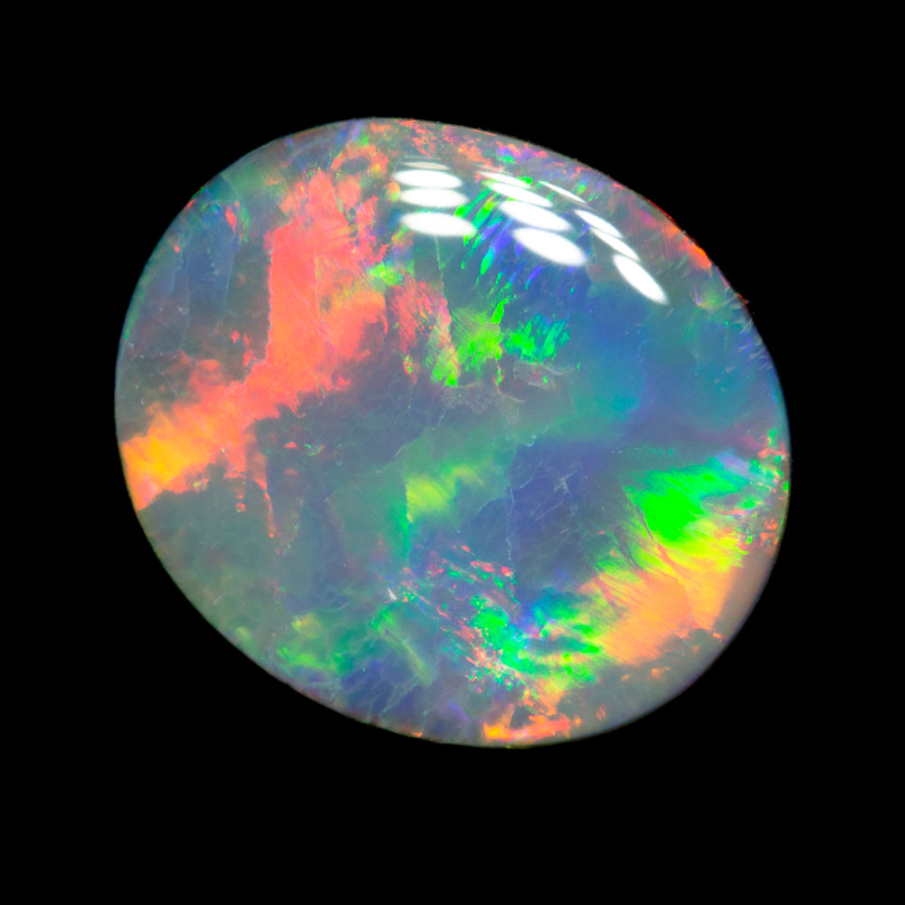 2.52 ct dark opal 12.5x10.7x3mm