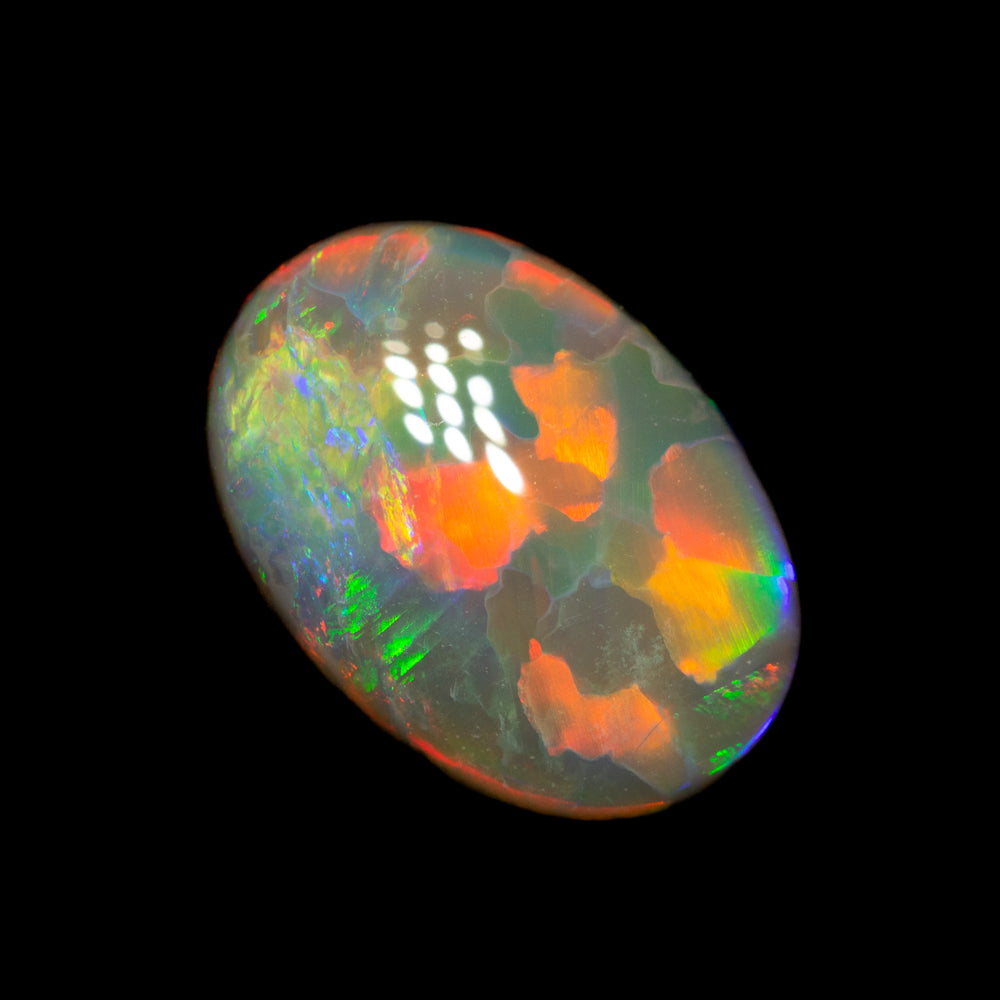 2.52 ct dark opal gem 11.3x8x4.4mm