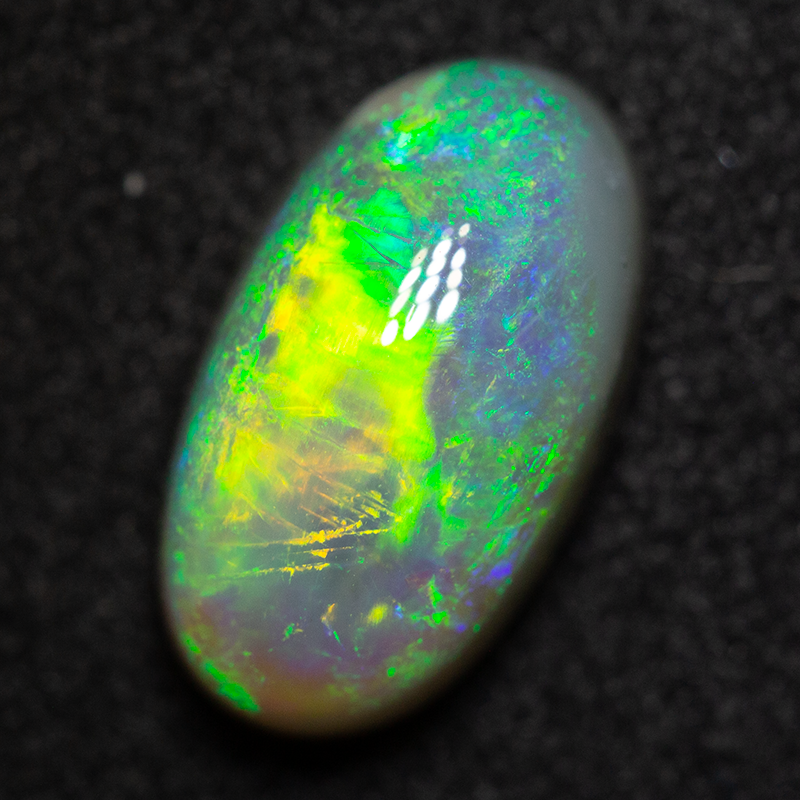 2.53 ct dark opal 11.6x6.6x5mm