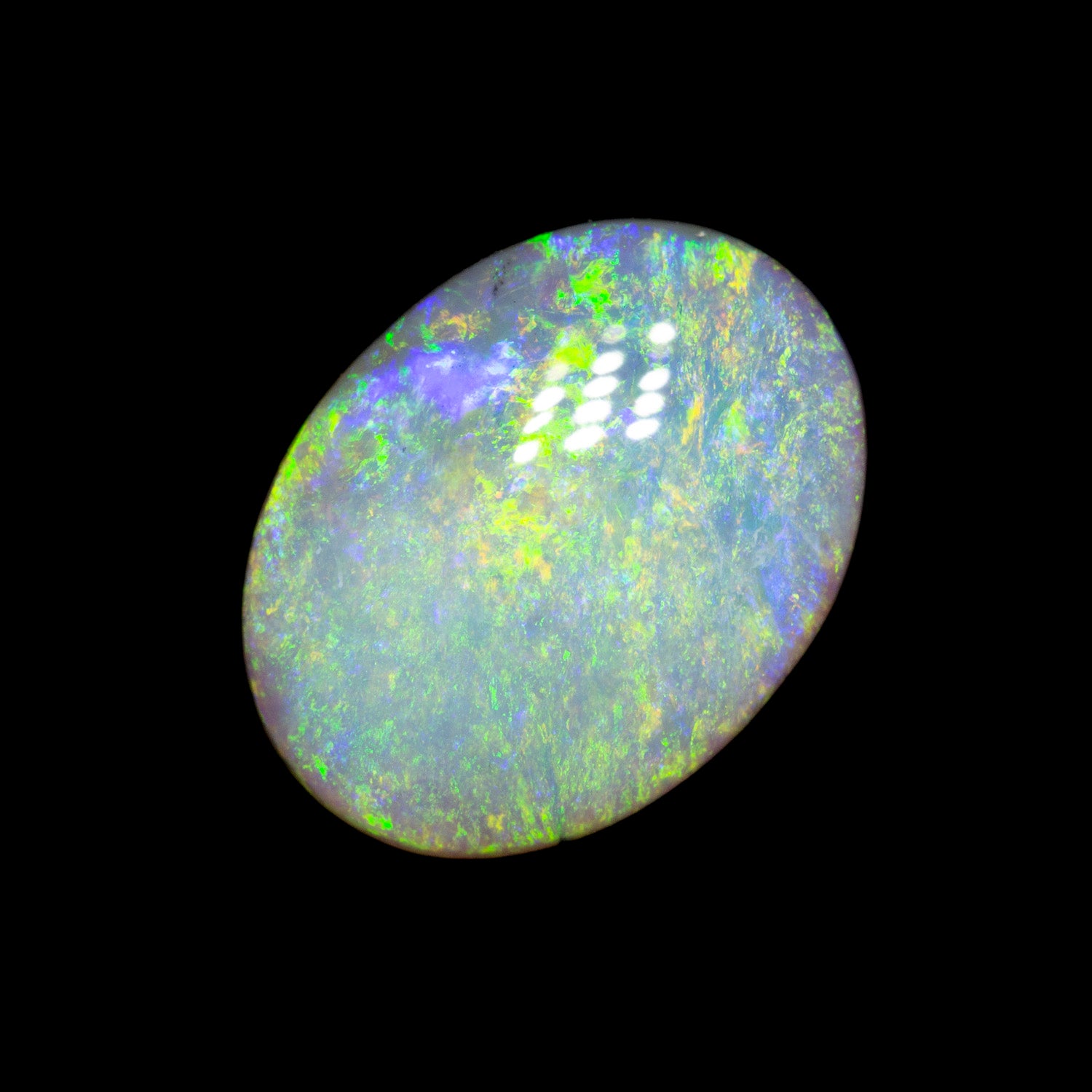 2.53 ct dark opal 11.8x8.9x3.8mm