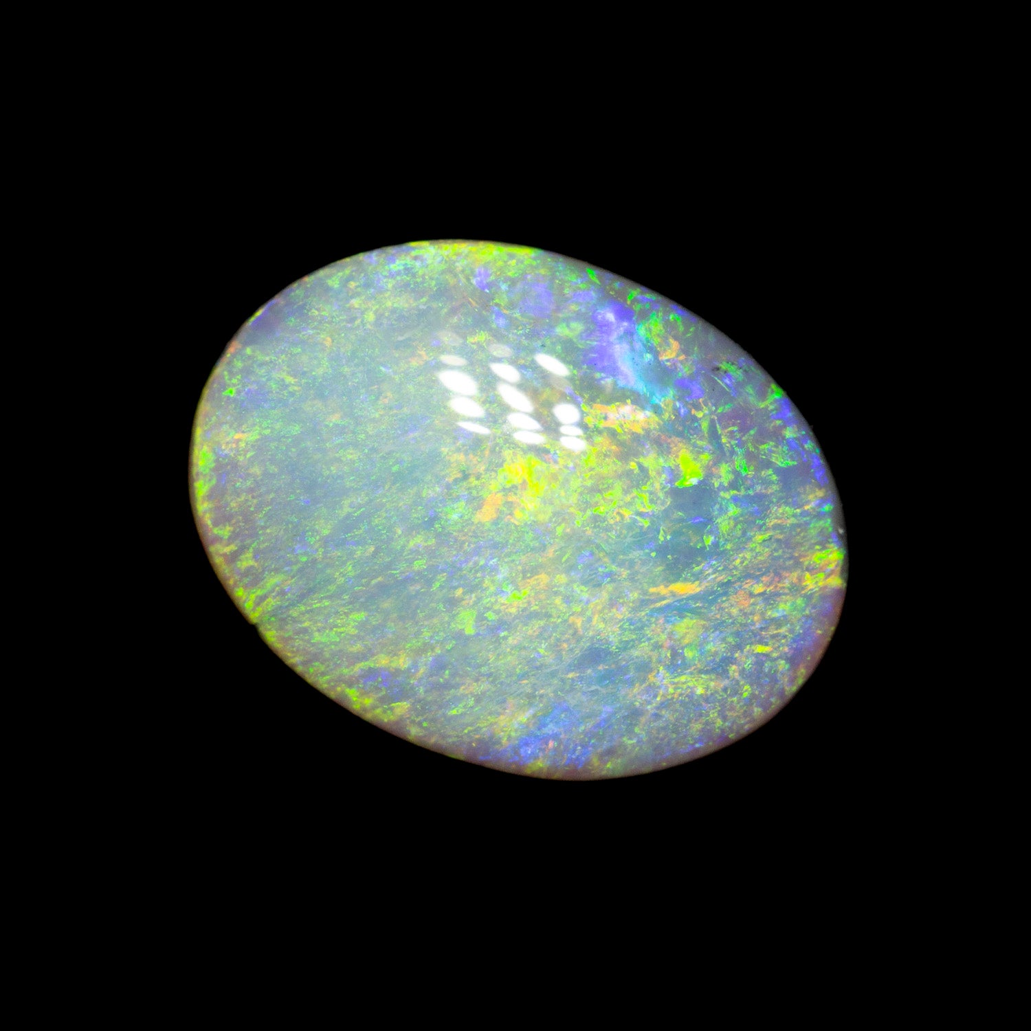 2.53 ct dark opal 11.8x8.9x3.8mm