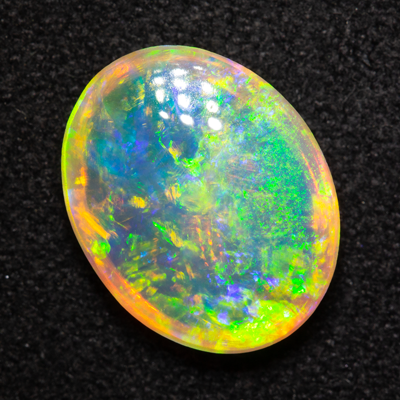 2.54 ct gem crystal opal 12x9.6x4mm