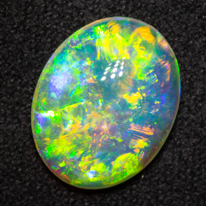 2.54 ct gem crystal opal 12x9.6x4mm