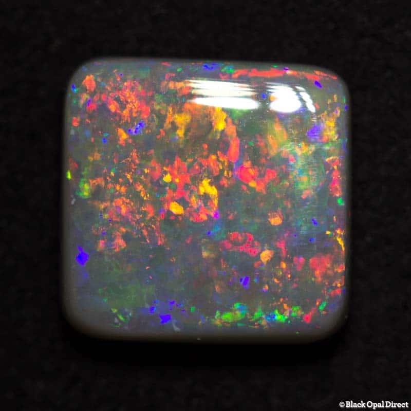 2.61ct semi black opal