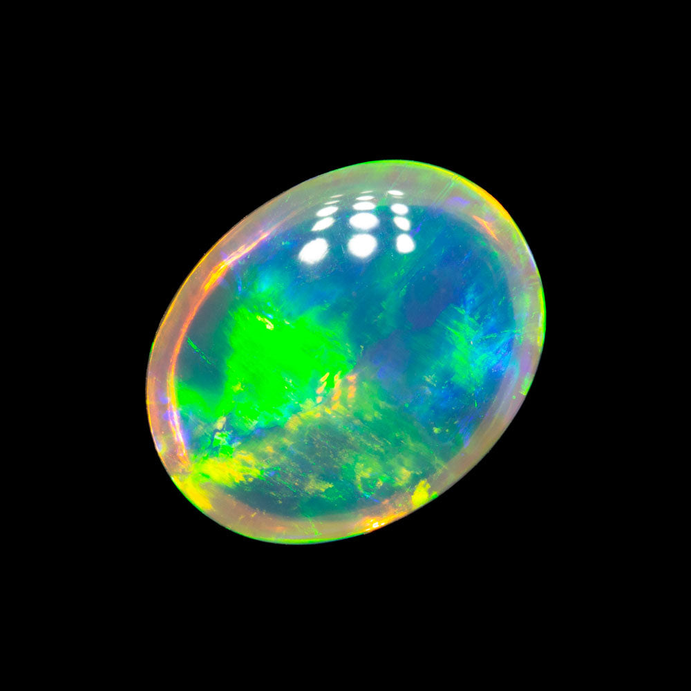 2.62 ct double-sided crystal opal 11.2x8.9x4.3mm