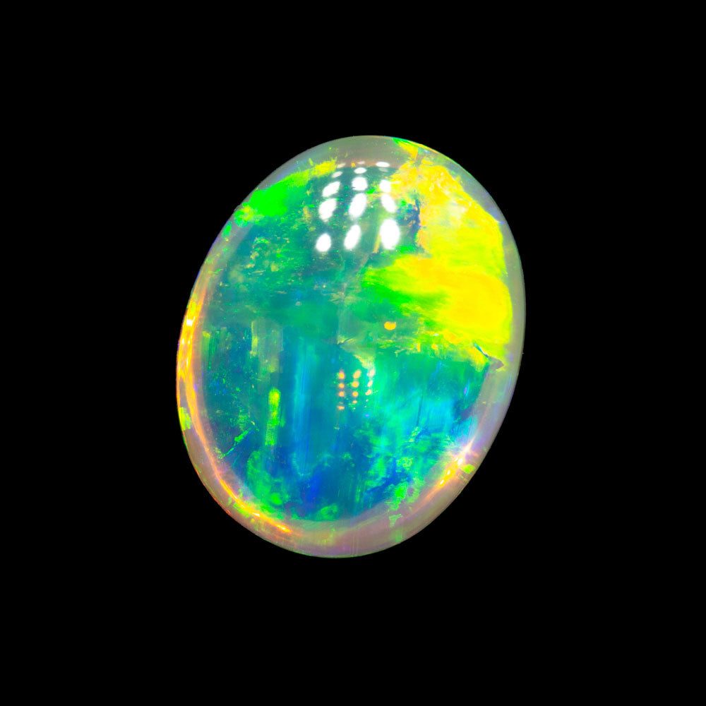 2.62 ct double-sided crystal opal 11.2x8.9x4.3mm