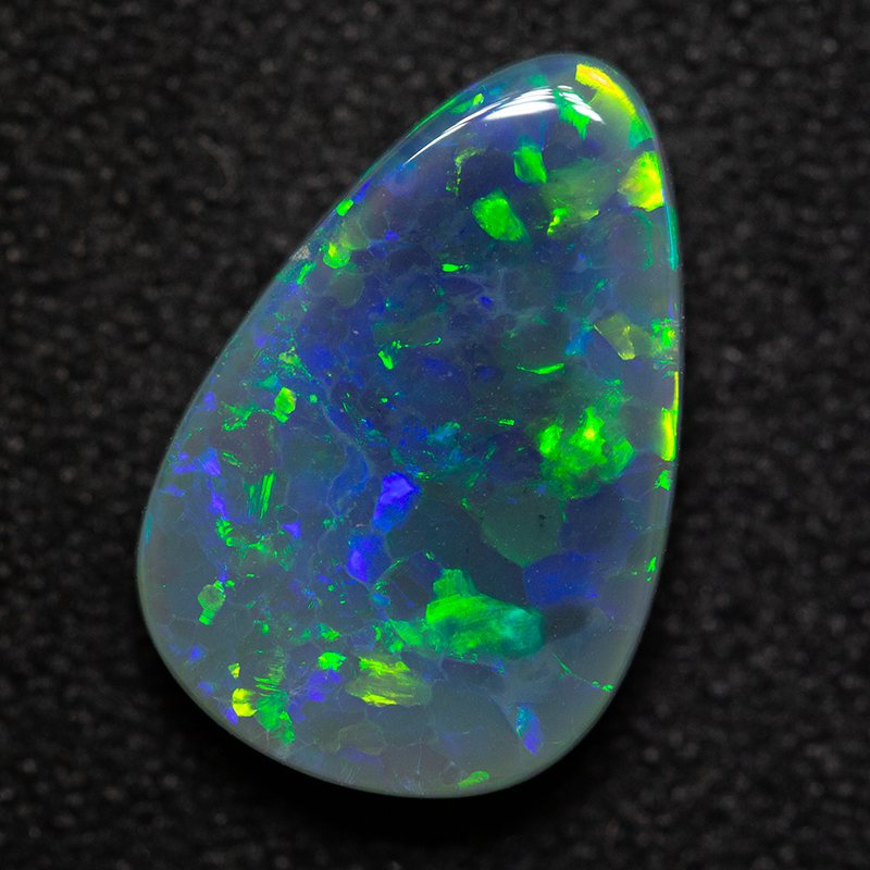 2.63 ct black opal 12.7x8.4x3.8mm