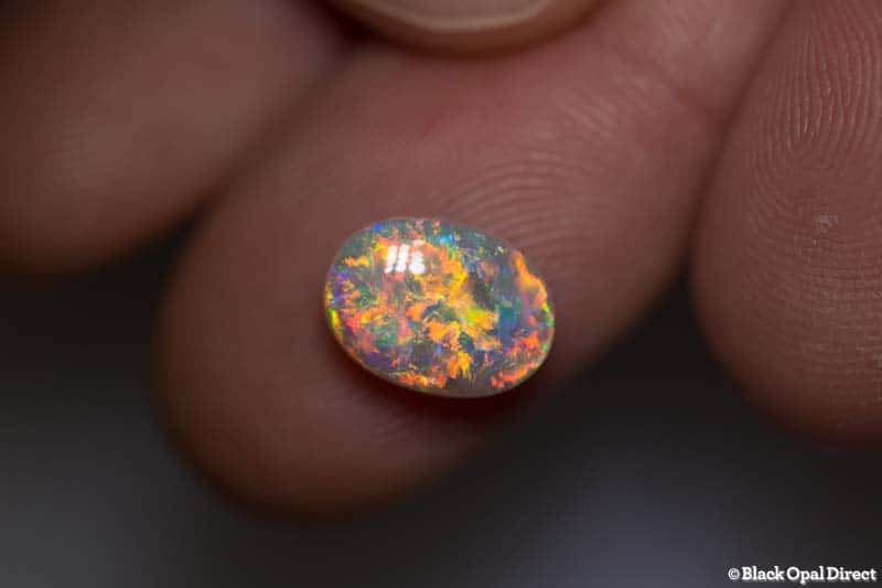2.63 gem crystal opal collectors piece 10.5x8x5mm