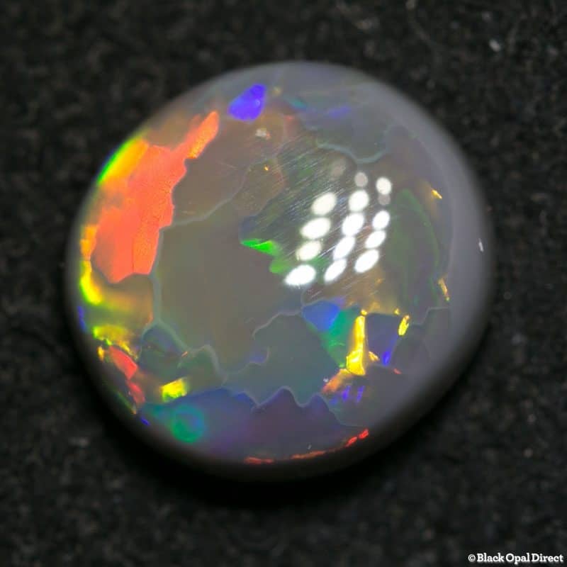 2.63 ct gem dark opal 10x9x5mm