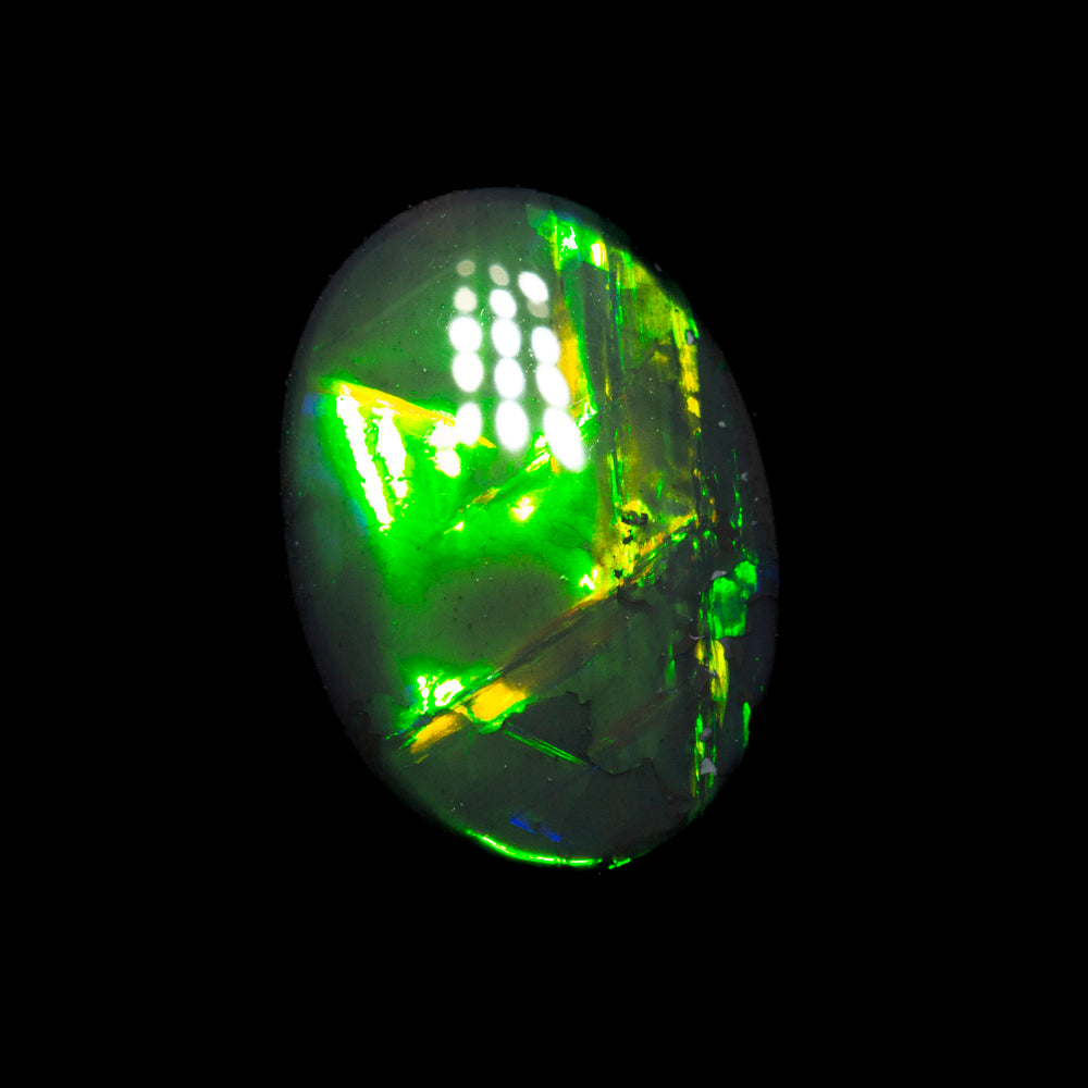2.64 ct gem black opal 11.4x8.2x4.1mm