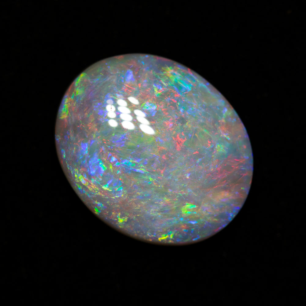 2.68 ct dark opal 12x10x3.8mm