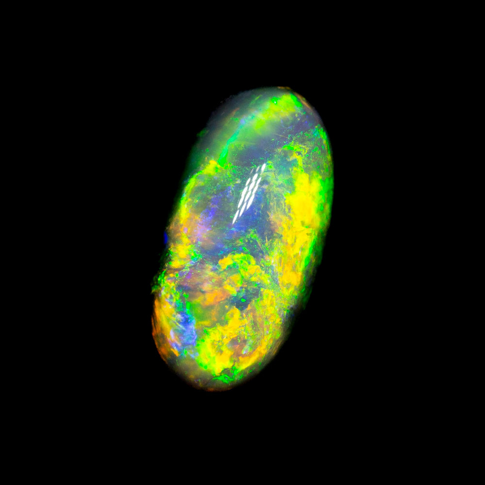 2.69 ct gem dark opal 11.1x6x6.2mm