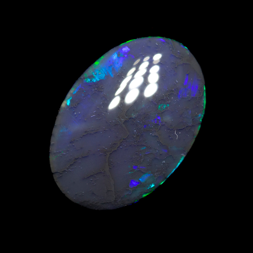2.72 ct black opal 13.8x9.6x3.1mm