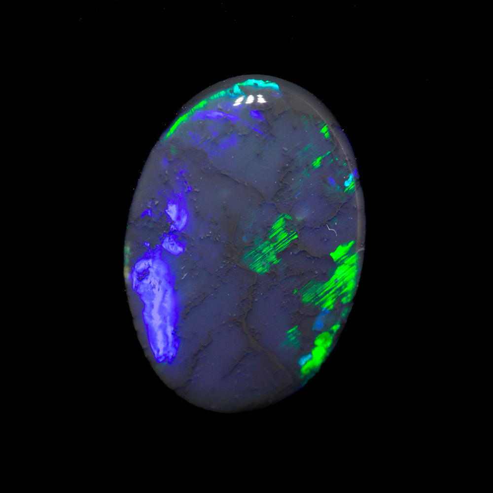 2.72 ct black opal 13.8x9.6x3.1mm