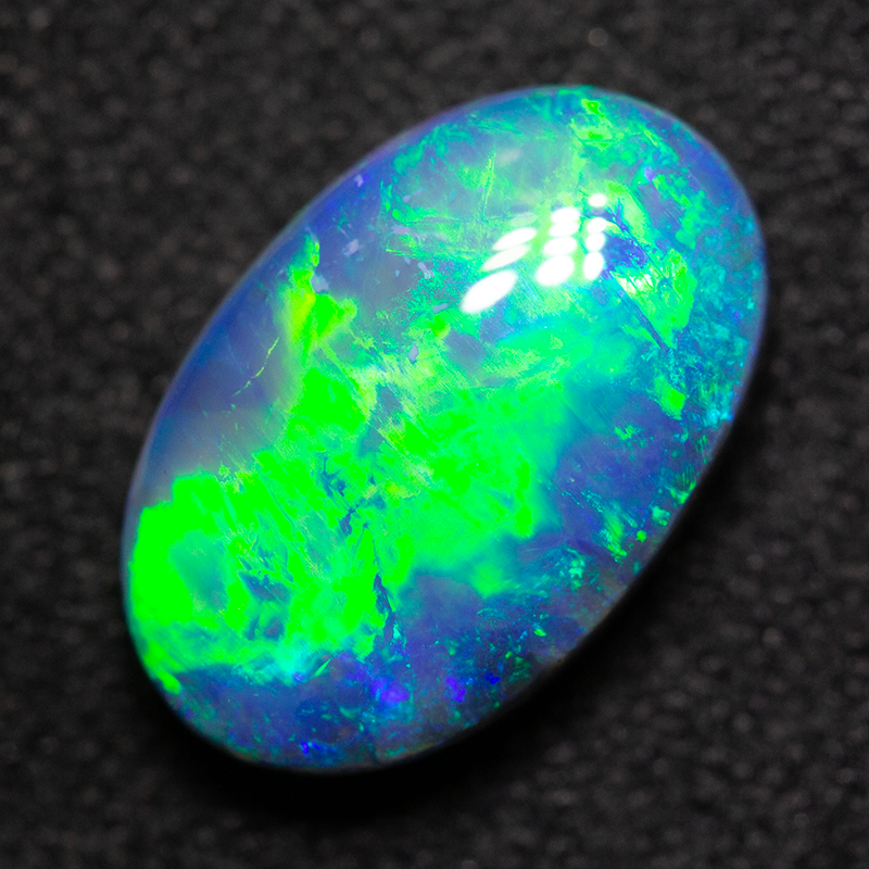 2.78ct black opal 11.8x7.7x4.6mm