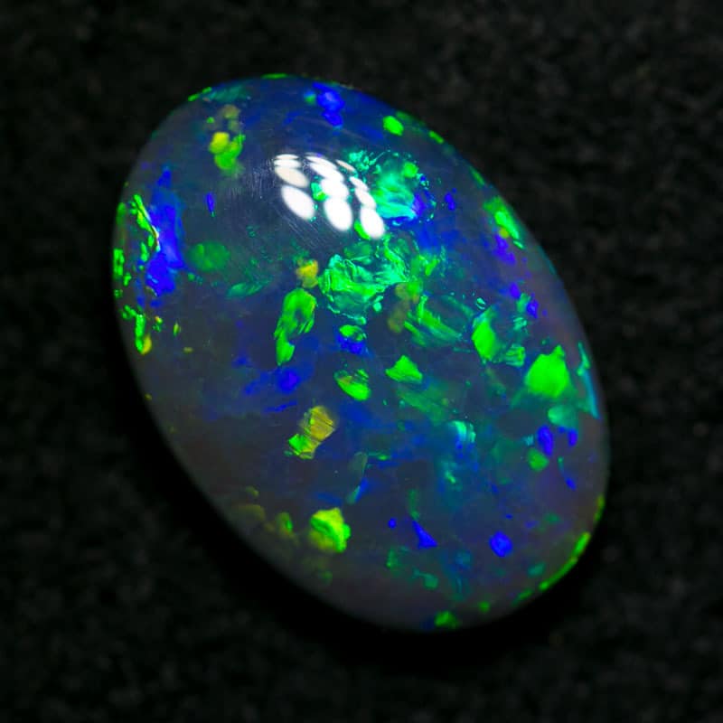 2.80 ct black opal 12x8.5x4mm