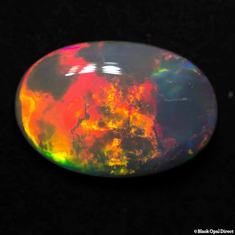 2.85ct white opal