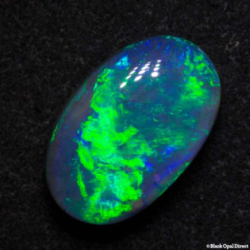 2.86 ct black opal 11x7x5mm