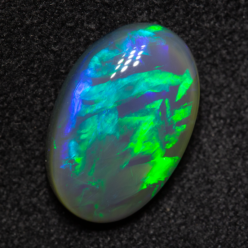 2.87 ct dark opal 12x8x4mm