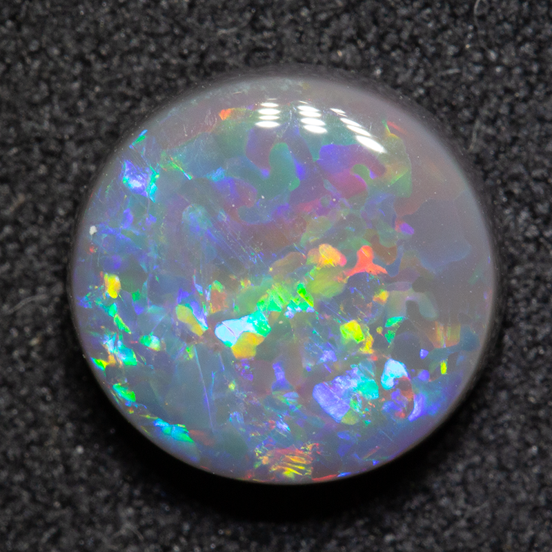 2.88 ct dark opal 10x10x4.5mm