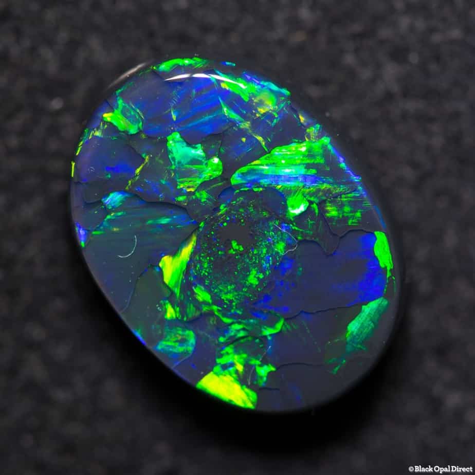 2.88ct black opal