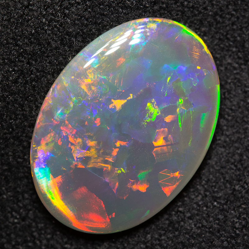 2.91 ct gem crystal opal 14.5x10.4x3mm