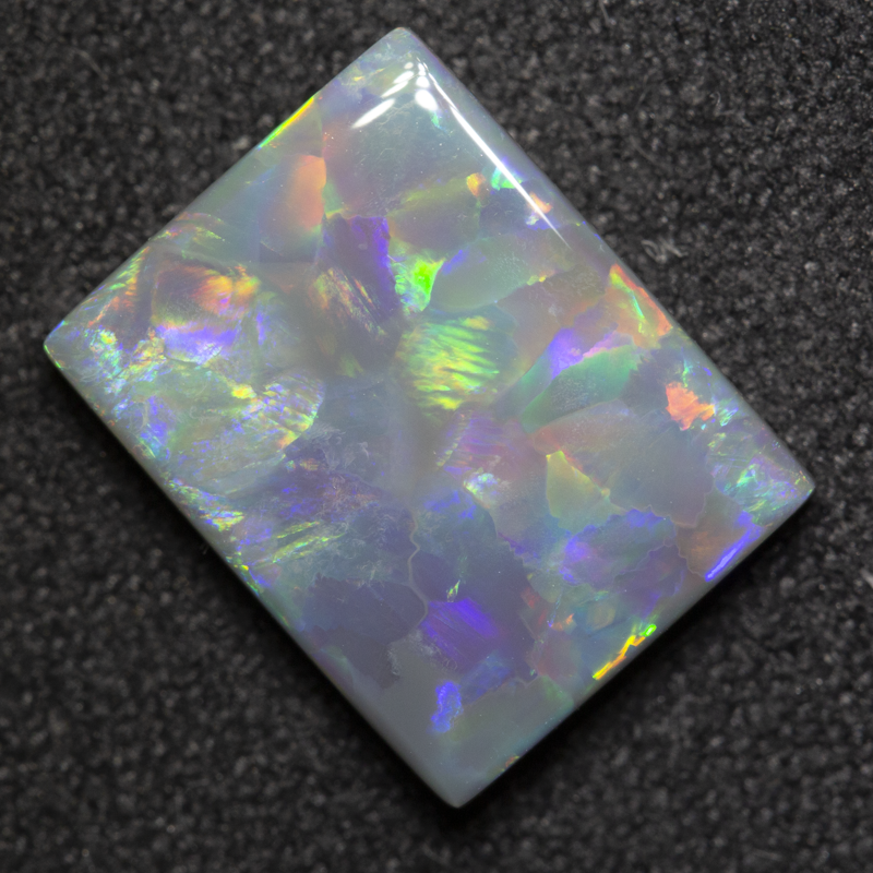 2.97 ct dark opal 12x9.4x3mm