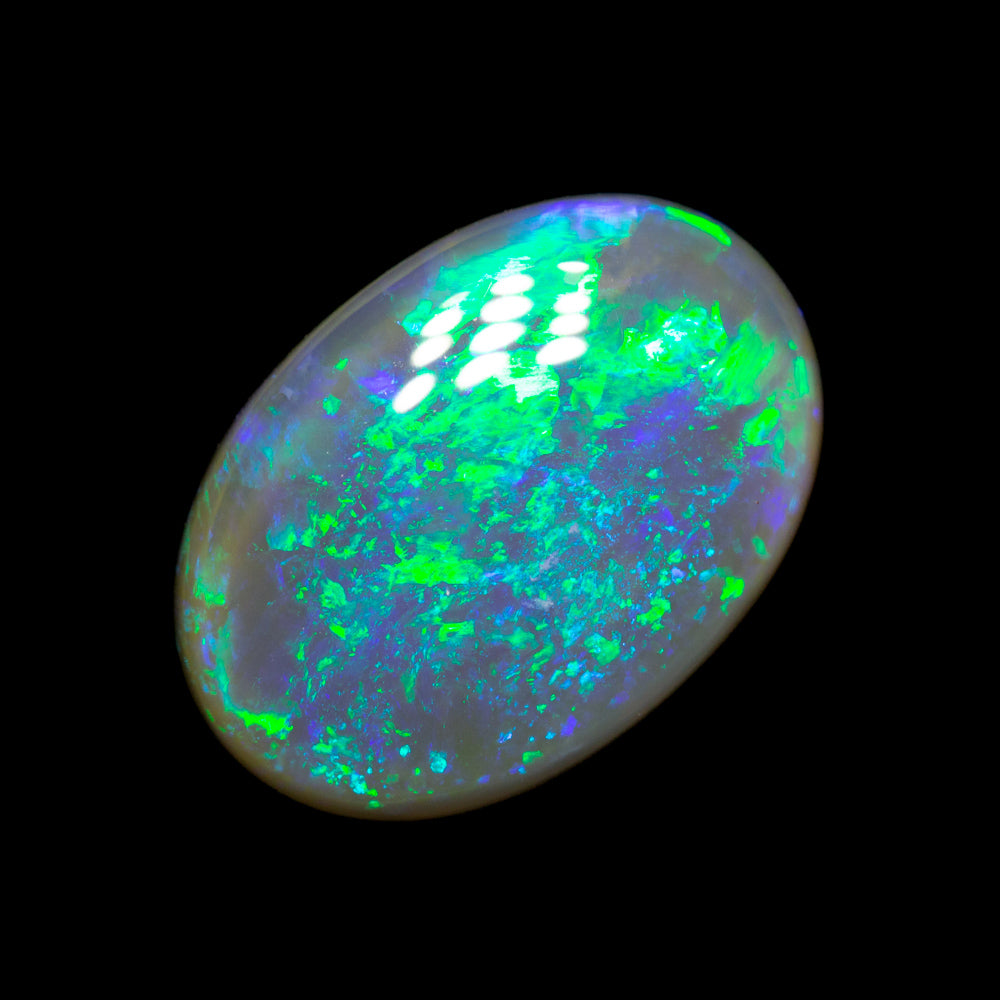 2.99 ct dark crystal opal 13.1x9.2x3.8mm
