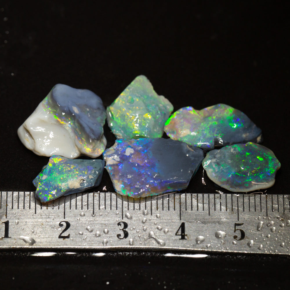 20 ct rough opal parcel 6pc