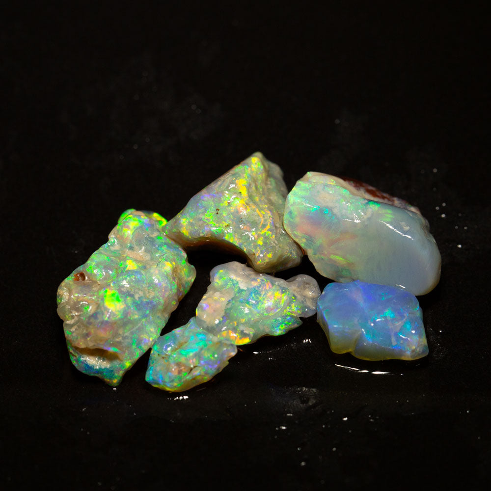 20 ct rough opal parcel 6pc