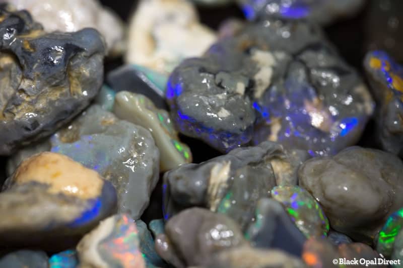 213ct rough opal parcel2