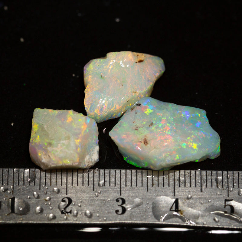 21 ct rough opal parcel 3pc