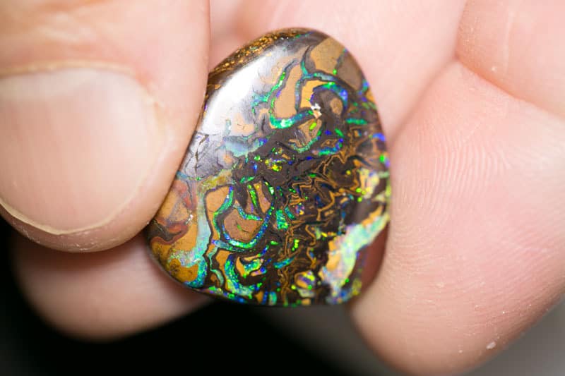 22.22 ct boulder opal 22.5x20x5mm