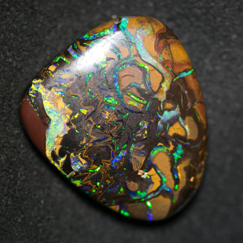 22.22 ct boulder opal 22.5x20x5mm